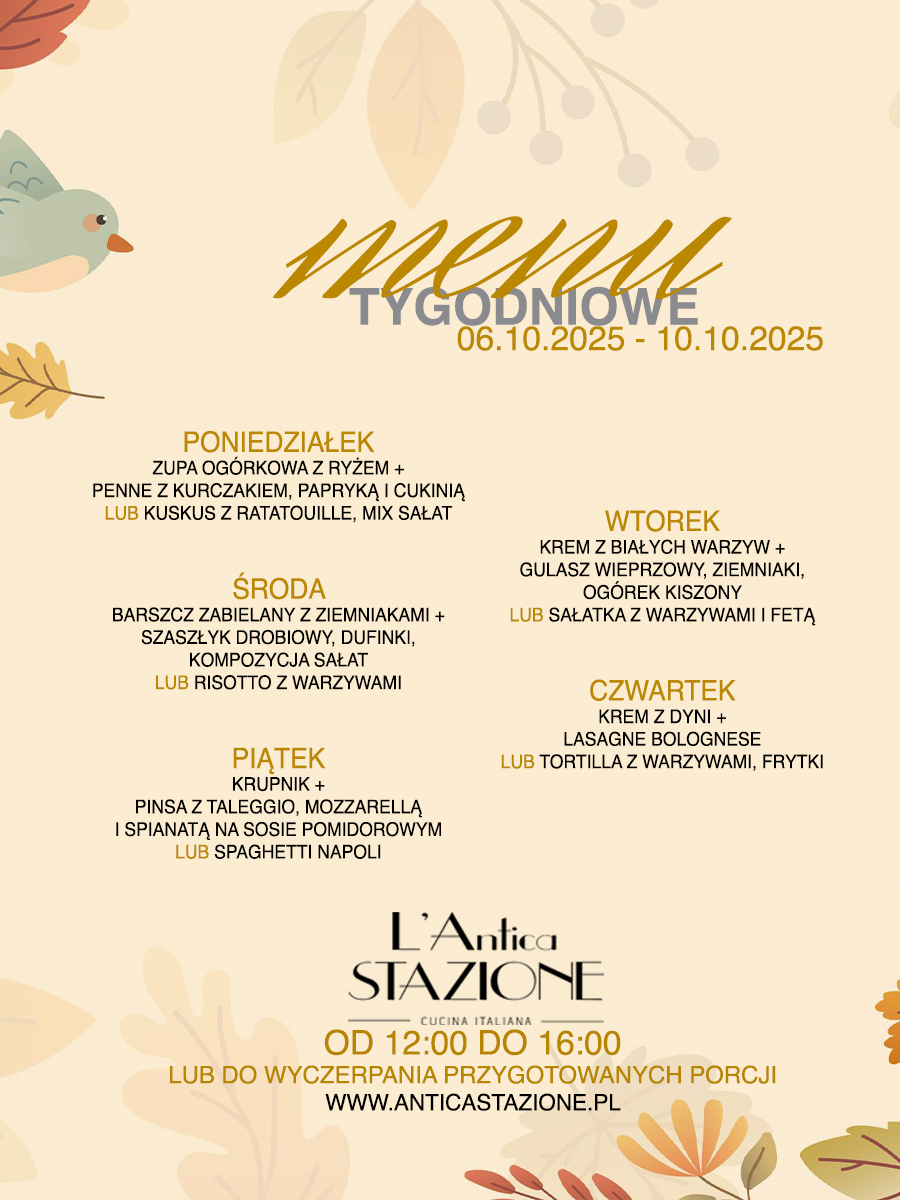 Za oknem coraz więcej złotych liści, a u…