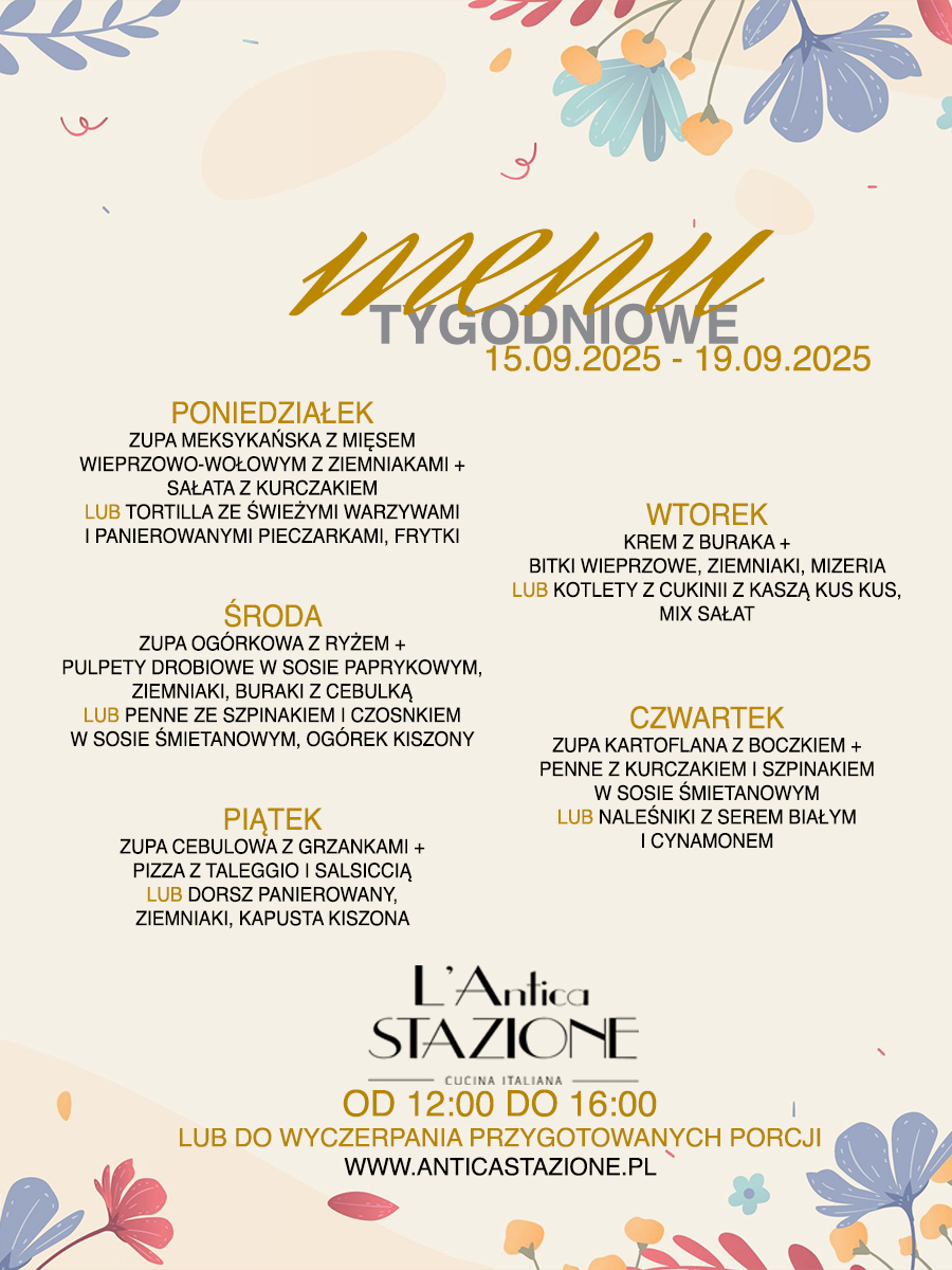 Nowy tydzień = nowe smaki w L’Antica St…